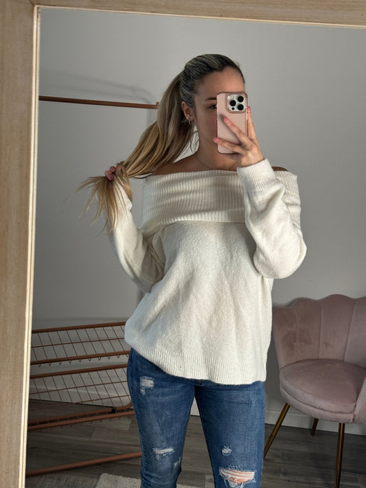 Maxi maglione a fascia - Follie by Alice 1536