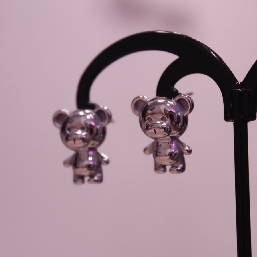 Orecchini argento con orsetto – alternate