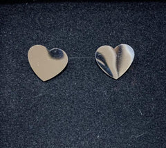 Orecchino color argento a cuore - Follie by Alice
