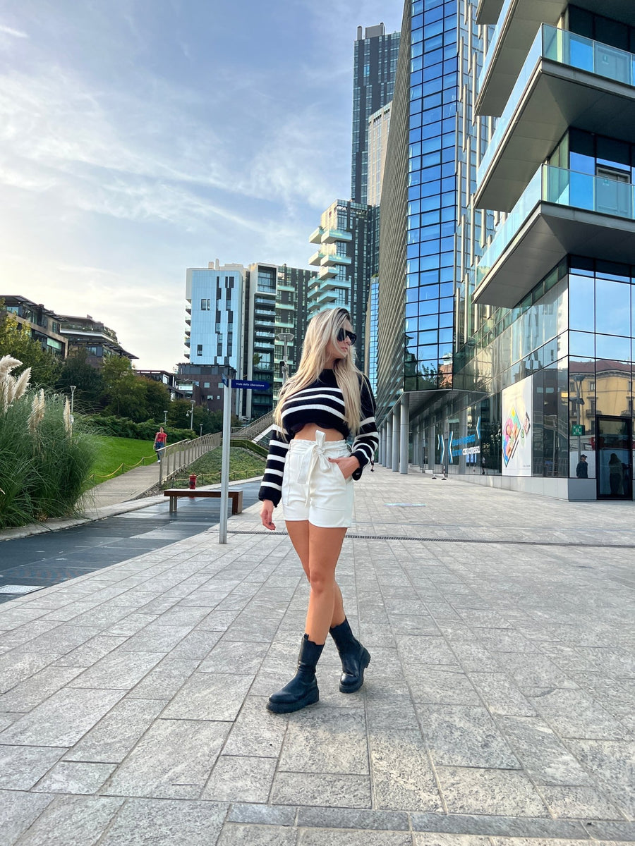 Pantaloncini effetto pelle EDGE – alternate