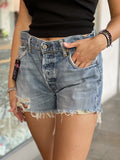 Shorts Levi's Vintage denim a caramella con strappi - Follie by Alice