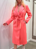 Trench fucsia in neoprene - Follie by Alice