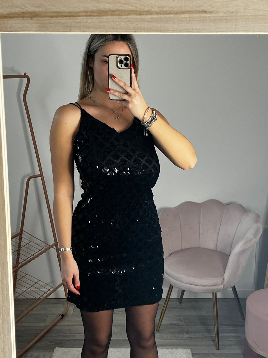 Tubino gioiello con paillettes – alternate