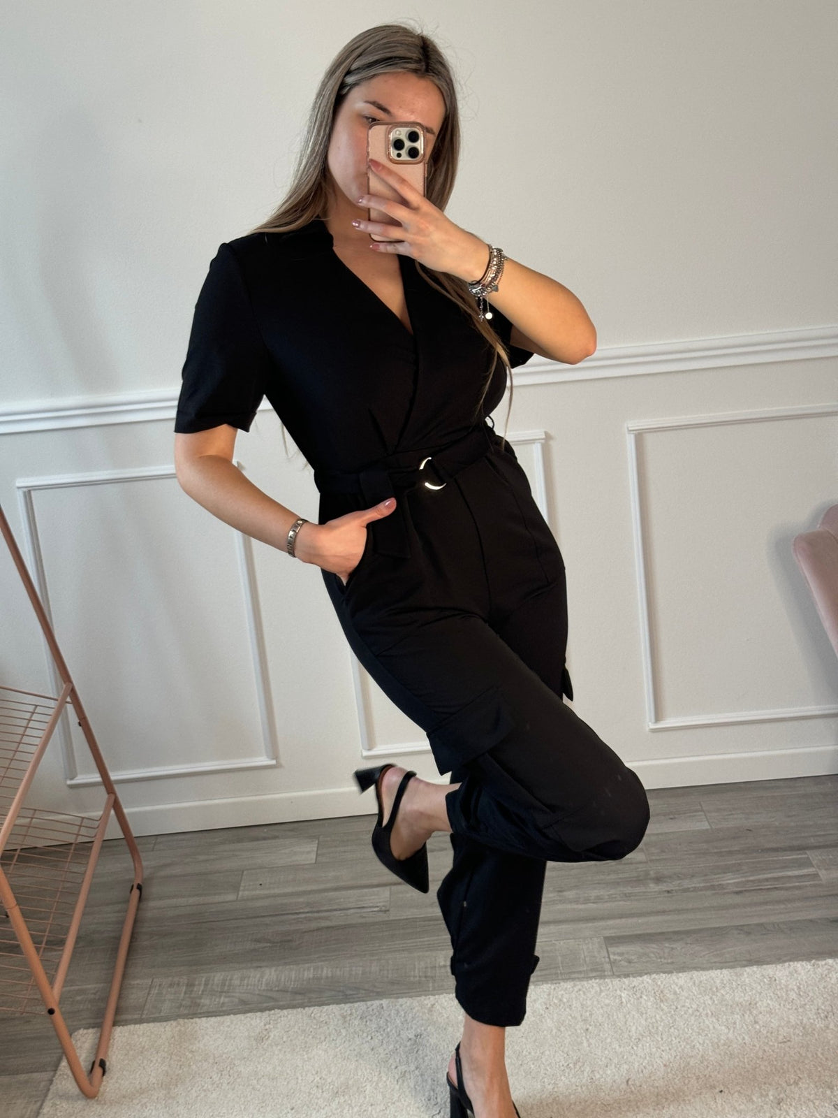 Tuta jumpsuit cargo URBANJUMPER - Follie by Alice