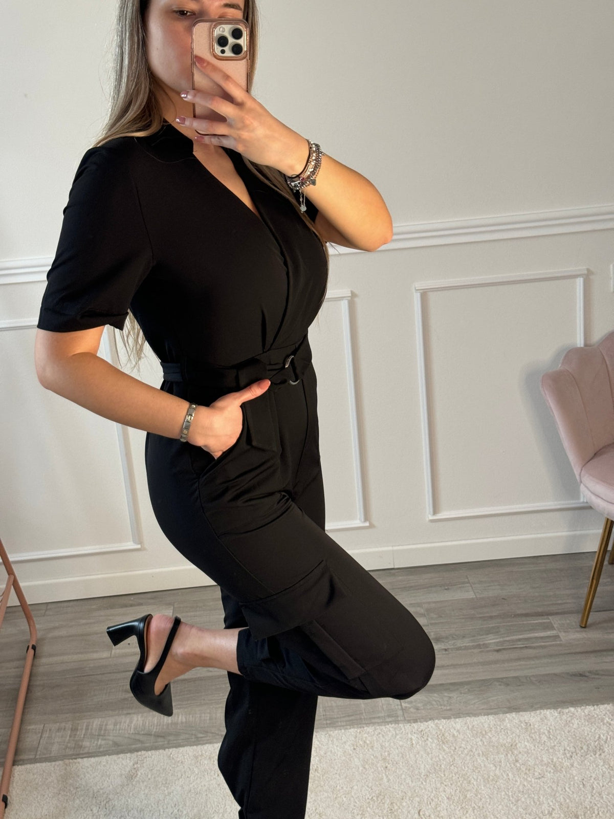 Tuta jumpsuit cargo URBANJUMPER - Follie by Alice