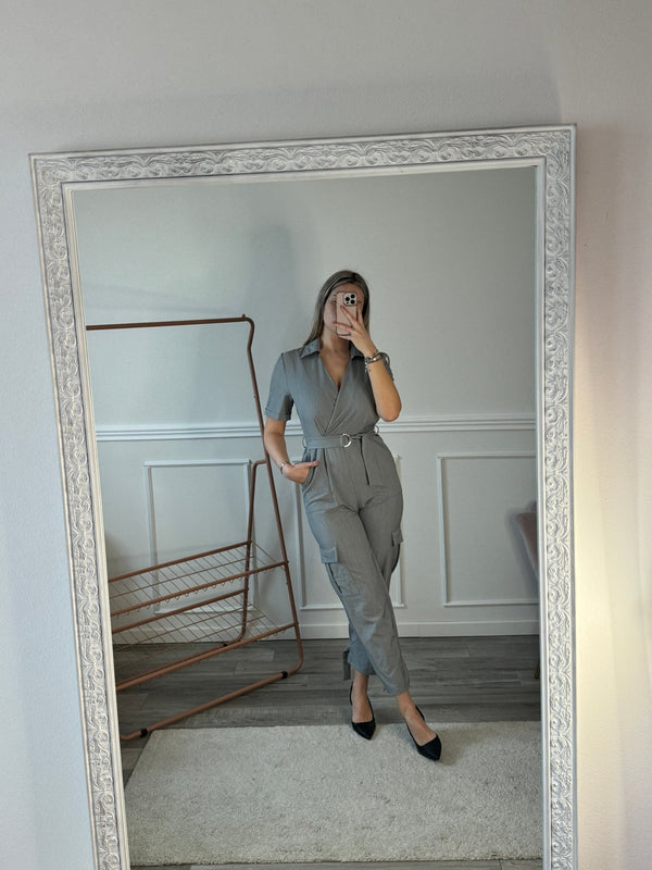 Tuta jumpsuit cargo URBANJUMPER - Follie by Alice