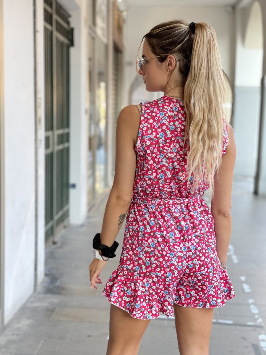 Tutina fucsia a fiori – alternate