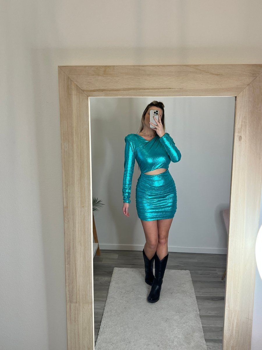 Vestitino ARIEL celeste - Follie by Alice