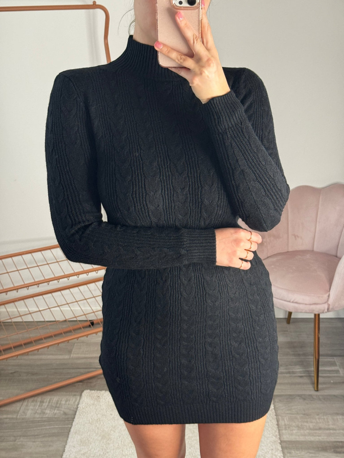 Vestitino in maglia a trecce - Follie by Alice