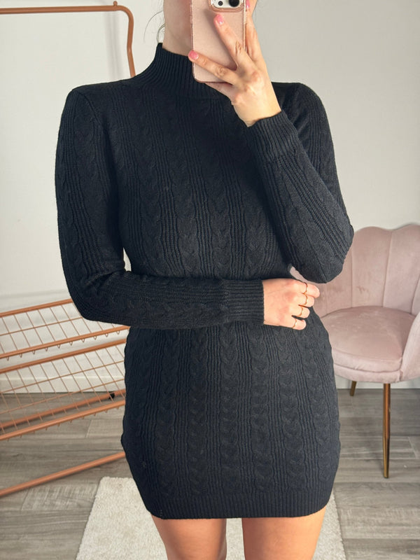 Vestitino in maglia a trecce - Follie by Alice