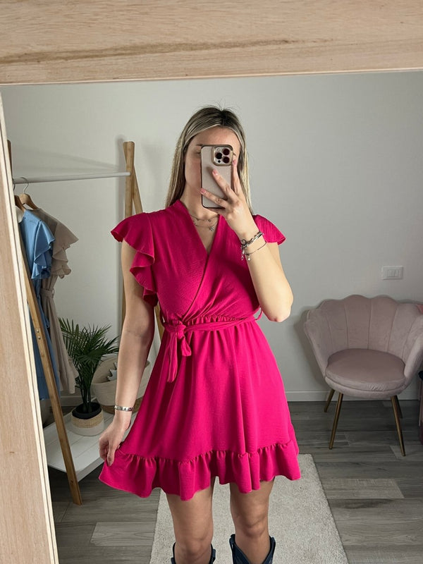 Vestitino Noemi fucsia - Follie by Alice