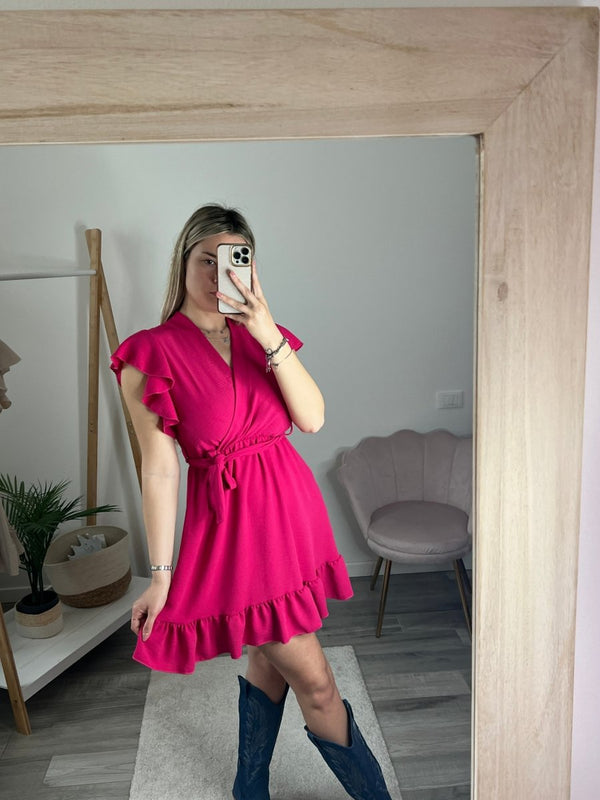 Vestitino Noemi fucsia - Follie by Alice