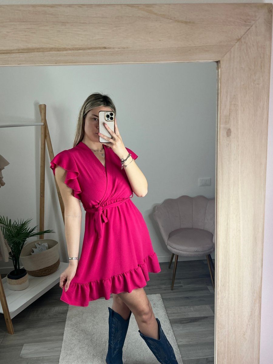 Vestitino Noemi fucsia - Follie by Alice