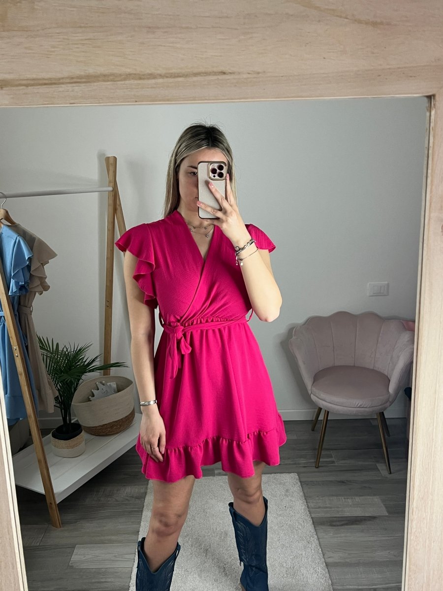 Vestitino Noemi fucsia - Follie by Alice