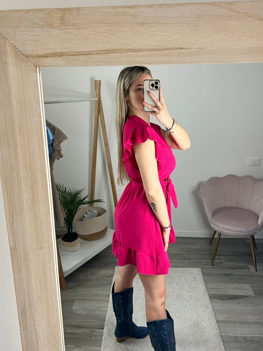 Vestitino Noemi fucsia - Follie by Alice