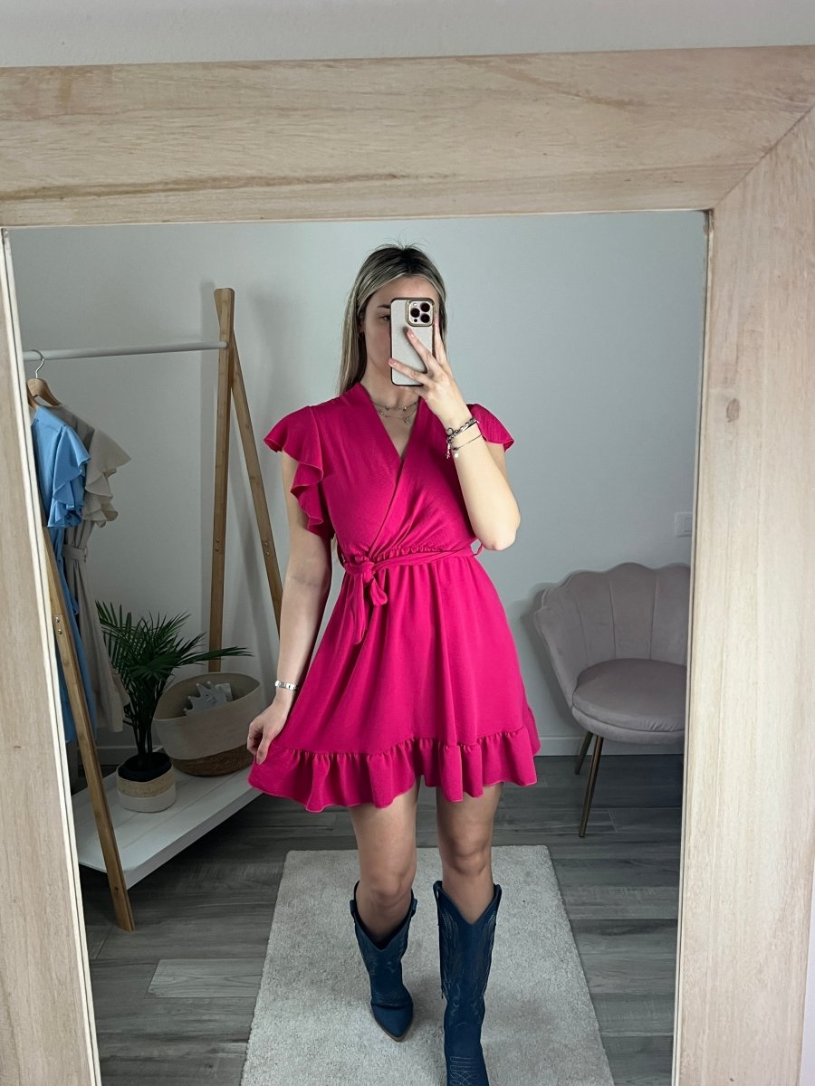 Vestitino Noemi fucsia - Follie by Alice