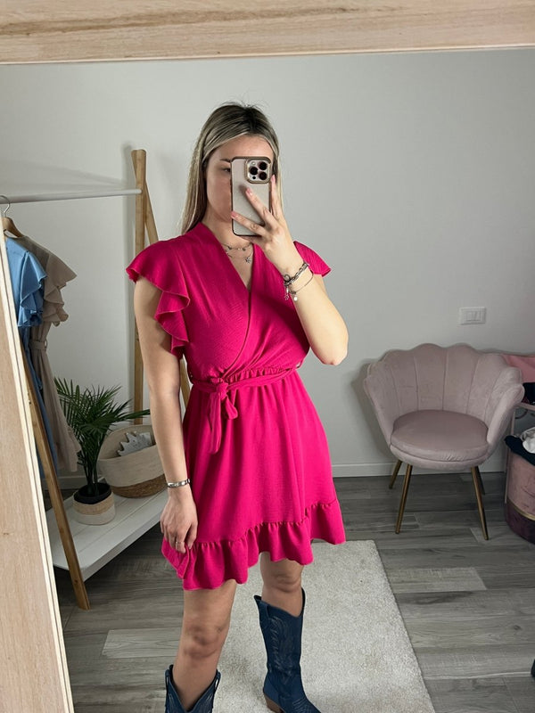 Vestitino Noemi fucsia - Follie by Alice